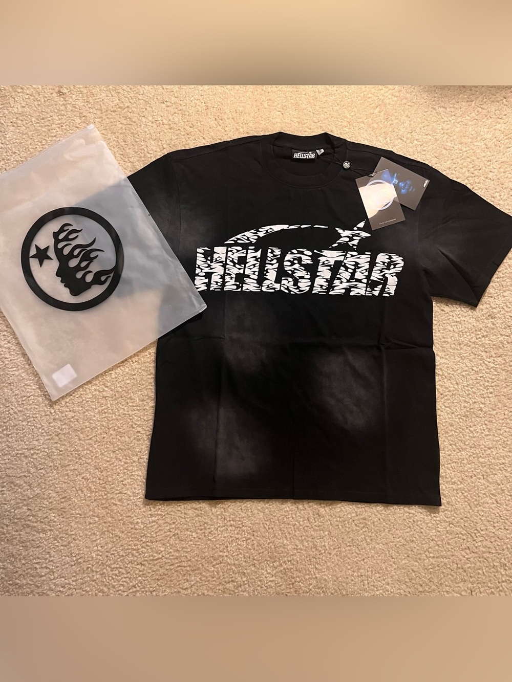 Black and White Hellstar Shirt